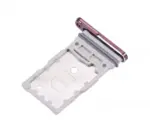 Suport Sim (Dual Sim) Samsung Galaxy S22 Ultra (Burgundy) - imagine 5