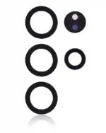 Geam Camera Spate Cu Adeziv Samsung Galaxy S22 Ultra 5G (10 Pack) - imagine 2