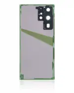 Capac Spate Sticla Samsung Galaxy S22 Ultra 5G AMPlus (No Logo) (Red) - imagine 4