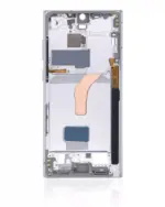 Carcasa Mijloc Mid-Frame Samsung Galaxy S22 Ultra 5G (White) - imagine 4