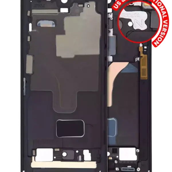 Carcasa Mijloc Mid-Frame Samsung Galaxy S22 Ultra 5G (Phantom Black)
