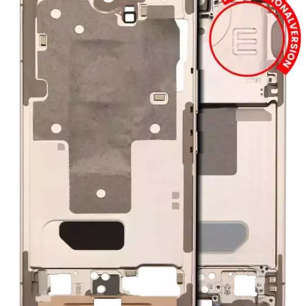 Carcasa Mijloc Samsung Galaxy S22 5G (Pink Gold)