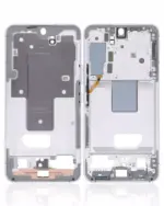 Carcasa Mijloc Samsung Galaxy S22 5G (White) - imagine 2
