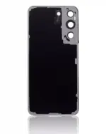 Capac Spate Sticla Samsung Galaxy S22 5G AMPlus (No Logo) (Phantom Black) - imagine 4
