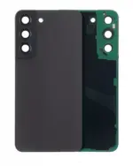 Capac Spate Sticla Samsung Galaxy S22 5G AMPlus (No Logo) (Graphite)