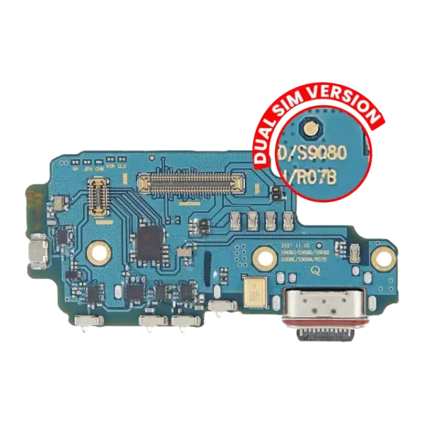 Placa incarcare cu cititor SIM Samsung Galaxy S22 Ultra 5G (S9080)(Versiune Dual Card) Premium