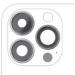 Lentila Camera Spate Cu Suport Si Rama iPhone 13 Pro / 13 Pro Max (Graphite) Premium