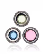 Lentila Camera Spate Cu Suport Si Rama iPhone 13 Pro / 13 Pro Max (Graphite) Premium - imagine 3