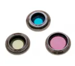 Lentila Camera Spate Cu Suport Si Rama iPhone 13 Pro / 13 Pro Max (Gold) Premium - imagine 4