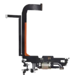 Cablu Flex Port Incarcare Cu Placa iPhone 13 Pro Max AMPlus (Gold)