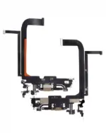 Cablu Flex Port Incarcare Cu Placa iPhone 13 Pro Max AMPlus (Gold) - imagine 2