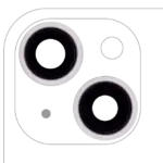 Lentila Camera Spate Cu Suport Si Rama iPhone 13 / 13 Mini  ( 2 Piece) Premium (Pink)