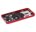 Capac Spate Sticla iPhone 13 Mini AMPlus (No Logo) (Red) - imagine 6
