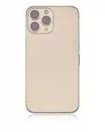 Carcasa Spate iPhone 13 Pro Max AMPlus (No Logo) (Gold) - imagine 3