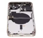 Carcasa Spate iPhone 13 Pro Max AMPlus (No Logo) (Gold) - imagine 8