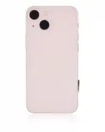 Capac Spate Sticla iPhone 13 Mini AMPlus (No Logo) (Pink) - imagine 3