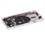 Capac Spate Sticla iPhone 13 Mini AMPlus (No Logo) (Pink) - imagine 6