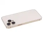 Capac Spate Sticla iPhone 13 Pro AMPlus (No Logo) (Gold) - imagine 5