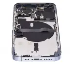 Capac Spate Sticla iPhone 13 Pro AMPlus (No Logo) (Sierra Blue) - imagine 8