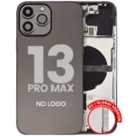 Carcasa Spate iPhone 13 Pro Max AMPlus (No Logo) (Graphite)