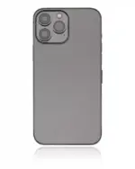 Carcasa Spate iPhone 13 Pro Max AMPlus (No Logo) (Graphite) - imagine 3