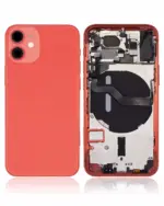 Carcasa Spate iPhone 12 Mini AMPlus (No Logo) (Red) - imagine 2
