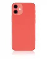 Carcasa Spate iPhone 12 Mini AMPlus (No Logo) (Red) - imagine 3