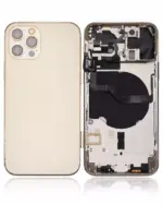 Carcasa Spate iPhone 12 Pro AMPlus (No Logo) (Gold) - imagine 2