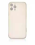 Carcasa Spate iPhone 12 Pro AMPlus (No Logo) (Gold) - imagine 3