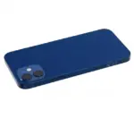 Capac Spate Sticla iPhone 12 AMPlus (No Logo) (Blue) - imagine 5