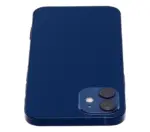 Capac Spate Sticla iPhone 12 AMPlus (No Logo) (Blue) - imagine 7