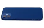 Capac Spate Sticla iPhone 12 AMPlus (No Logo) (Blue) - imagine 9