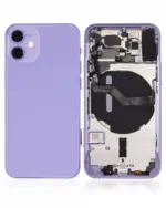 Carcasa Spate iPhone 12 Mini AMPlus (No Logo) (Purple) - imagine 2