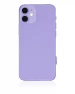 Carcasa Spate iPhone 12 Mini AMPlus (No Logo) (Purple) - imagine 3