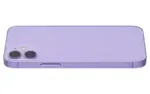 Carcasa Spate iPhone 12 Mini AMPlus (No Logo) (Purple) - imagine 9