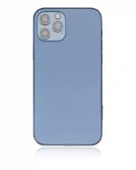 Carcasa Spate iPhone 12 Pro Max (EU / Global Version) AMPlus (No Logo) (Pacific Blue) - imagine 3