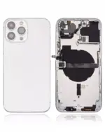 Carcasa Spate iPhone 13 Pro Max AMPlus (No Logo) (Silver) - imagine 2