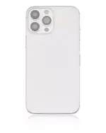 Carcasa Spate iPhone 13 Pro Max AMPlus (No Logo) (Silver) - imagine 3