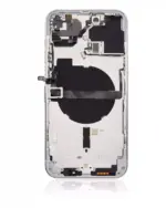 Carcasa Spate iPhone 13 Pro Max AMPlus (No Logo) (Silver) - imagine 4