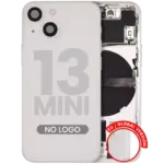 Capac Spate Sticla iPhone 13 Mini AMPlus (No Logo) (Starlight)