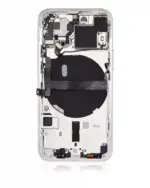 Capac Spate Sticla iPhone 13 Mini AMPlus (No Logo) (Starlight) - imagine 4