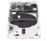 Capac Spate Sticla iPhone 13 Mini AMPlus (No Logo) (Starlight) - imagine 8