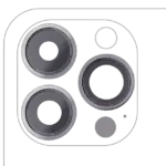 Lentila Camera Spate Cu Suport Si Rama iPhone 13 Pro / 13 Pro Max AMPlus (Graphite)