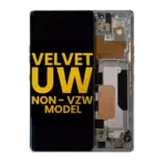 Ansamblu Display LG Velvet 5G (Non-Verizon 5G UW Frame) Refurbished (Silver)