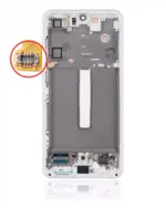 Display telefon Samsung Galaxy S21 FE 5G (G990B) Service Pack (White) - imagine 4