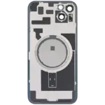 Capac Spate Sticla iPhone 14 Plus Aftermarket (No Logo) (Midnight) - imagine 4