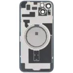 Capac Spate Sticla iPhone 14 Plus Aftermarket (No Logo) (Blue) - imagine 4