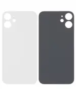 Capac Spate Sticla iPhone 12 Mini (No Logo) (White) - imagine 2