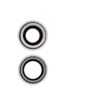 Lentila Camera Spate Cu Suport Si Rama iPhone 12 / 12 Mini AMPlus (White) (10 Pack) - imagine 3