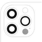Sticla Camera Spate Cu Adeziv iPhone 12 Pro (3 Piece Set) Premium